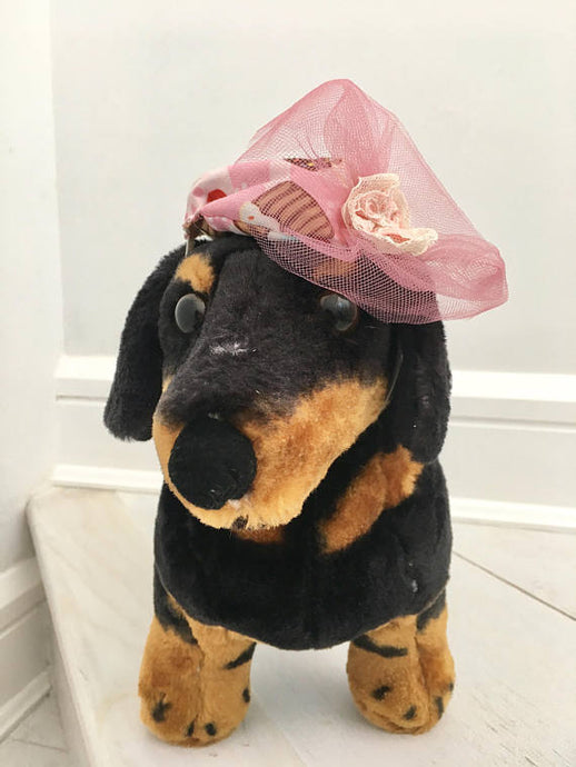 Dog cupcake print fascinator