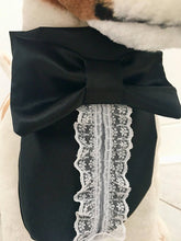 Formal dog black tuxedo