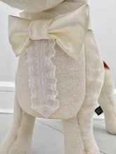 Formal dog white tuxedo