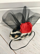 Dog leopard fascinator