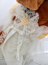 Dog wedding lace collar