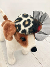 Dog leopard fascinator