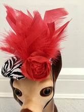 Dog feather fascinator