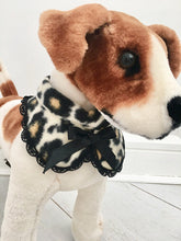 Leopard rounded collar